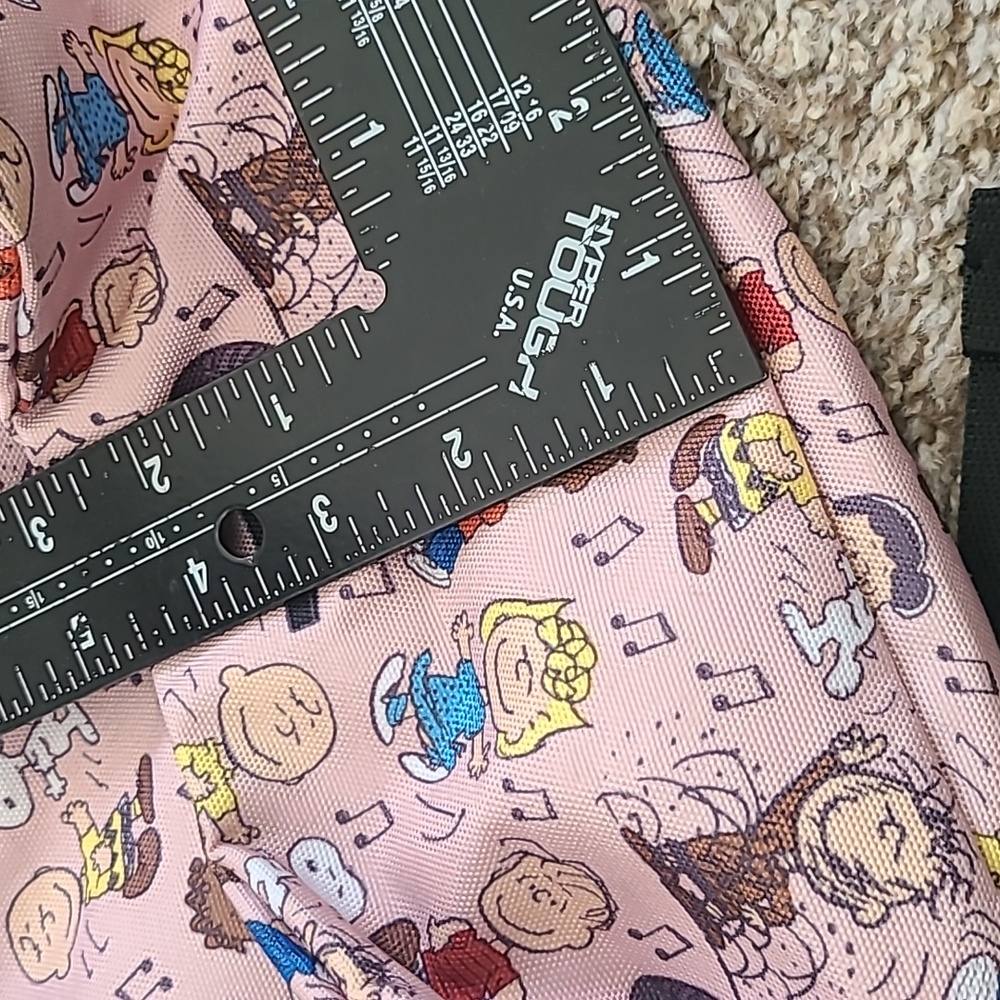 Vans Mini Backpack with Peanuts Characters on Pink - image 7
